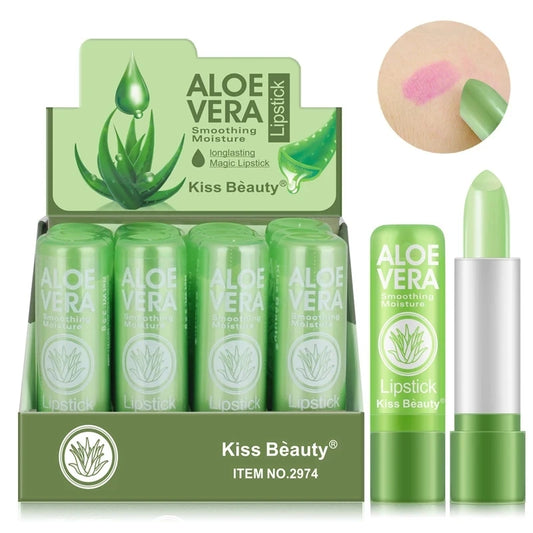 12pc/SET Lip Balm Aloe Vera