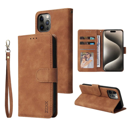 Iphone Wallet Card Slot Holder Magnetic Flip Leather Case