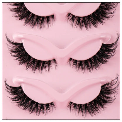 5 Pairs Cat Eye Lashes