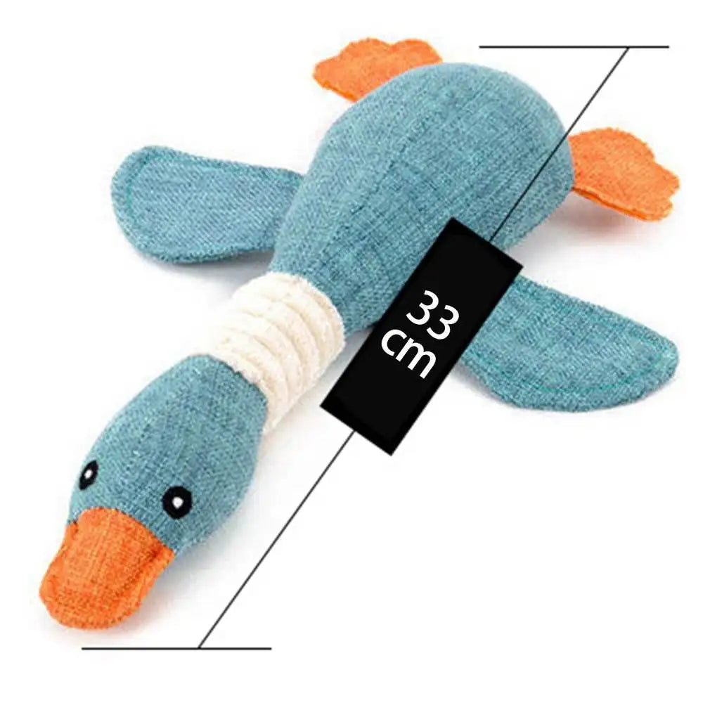 Pet Toy Geese Sound Bite Resistant Teeth Grinding