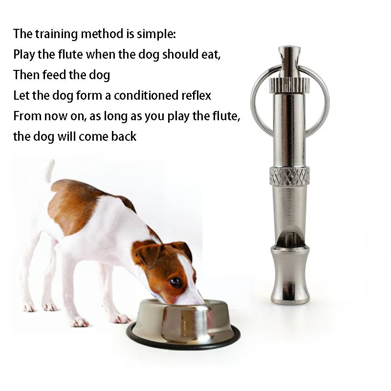 Stainless Steel Dog Whistle To Stop Barking Bark