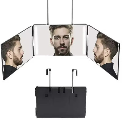 Trifold Self Haircut Led Mirror