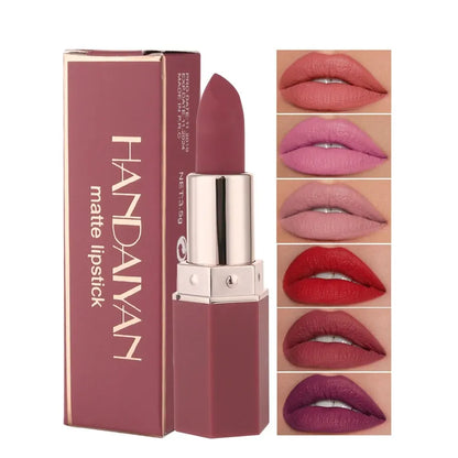 High-pigmented Matte Lipstick Waterproof Long-lasting