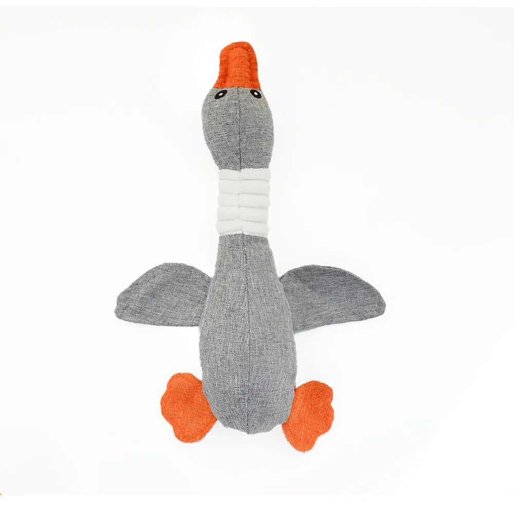 Pet Toy Geese Sound Bite Resistant Teeth Grinding