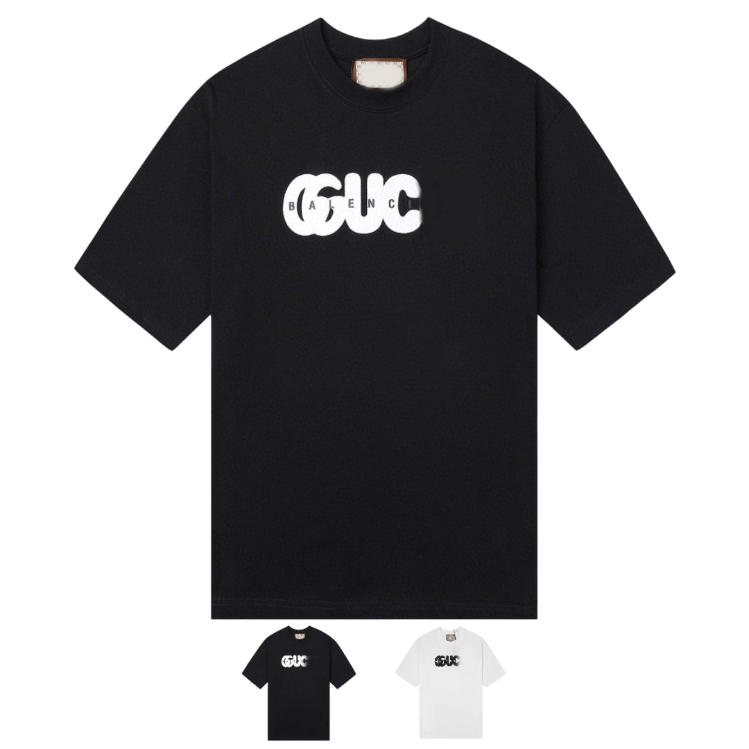 GV*C1 x B*L3NC14G Collab Logo Oversized T-shirt