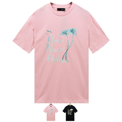 4M*R1 Resort Club Printed T-shirt