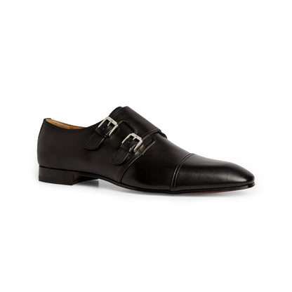 Mortimer Double Buckle Leather Loafers (Men’s)