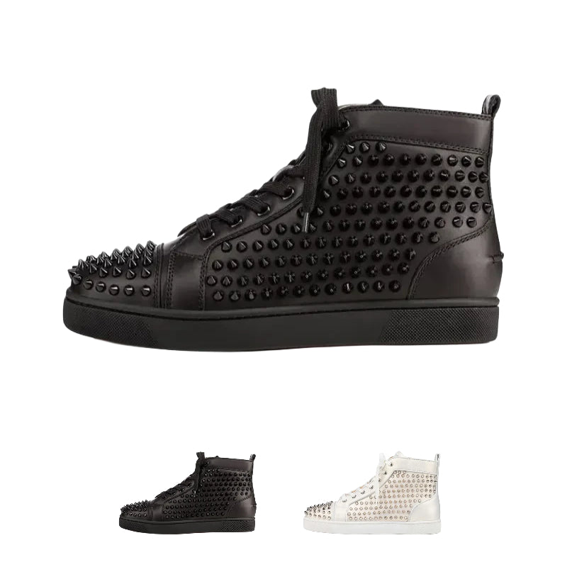 Spikes High Top Stylish Skateboarding Shoes