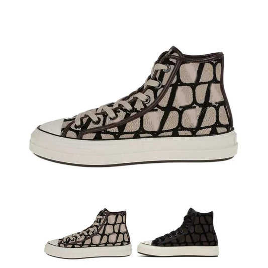 VL7N Toile Iconographe Print High Top Sneakers