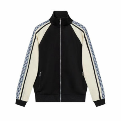 GV*C1  Striped Tech Jersey Track Jacket