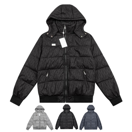 Oblique Logo Down Jacket