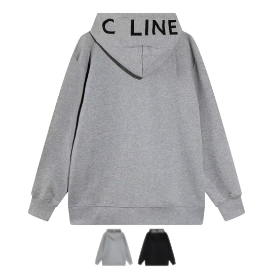 C*L1N3 Zip-Up Logo Hoodie