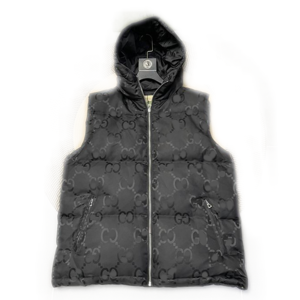 Sleeveless Double G Down Jacket