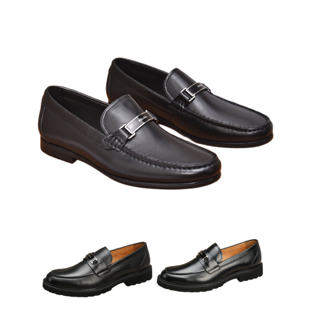 PRD Leather Logo Loafer (Men's)