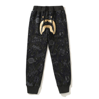 Gold Shark Camo Pants