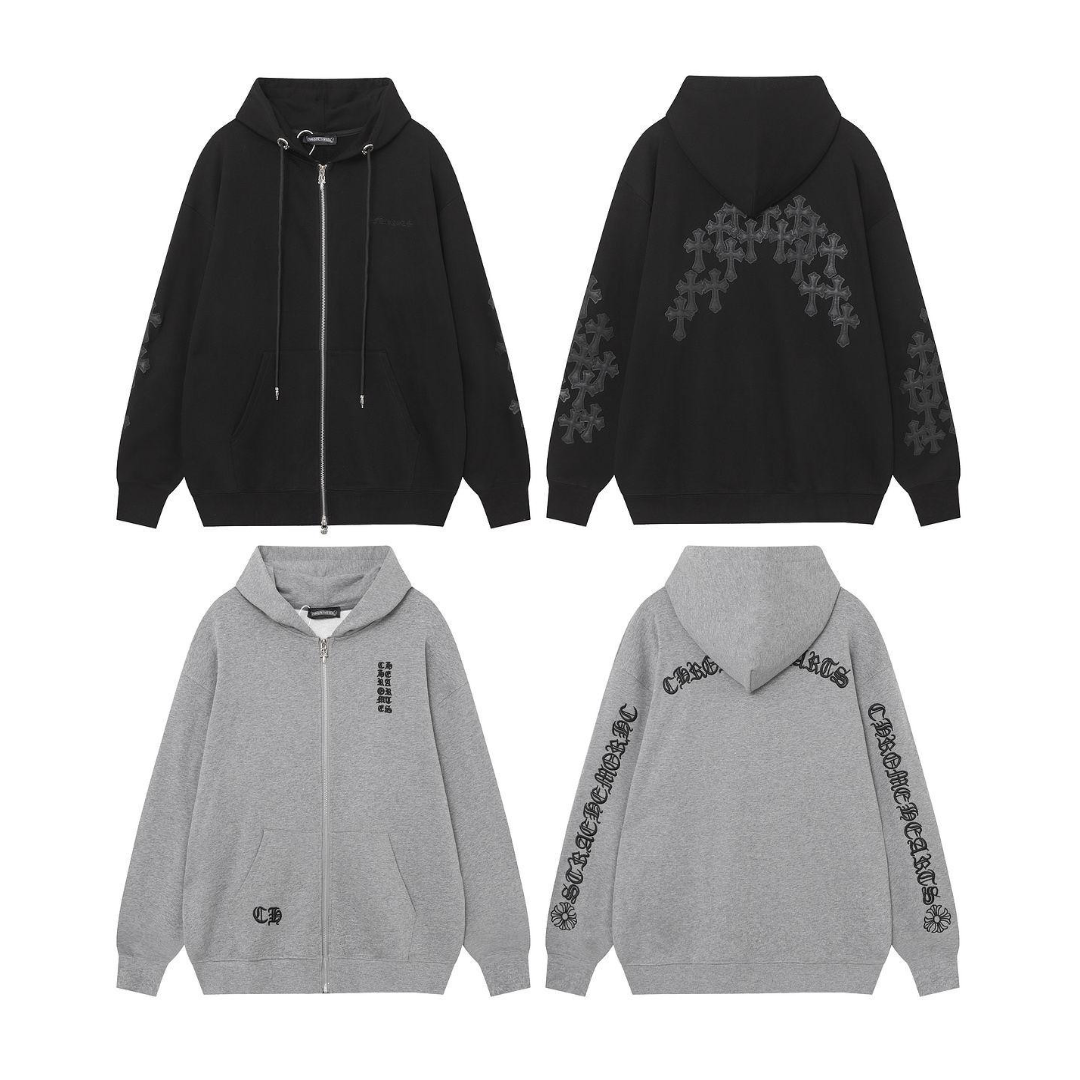 CH*0M3 H34*TS Zip-Up Hoodie