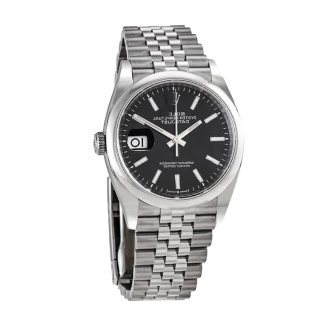 R*LX DateJust Champagne Roman Black