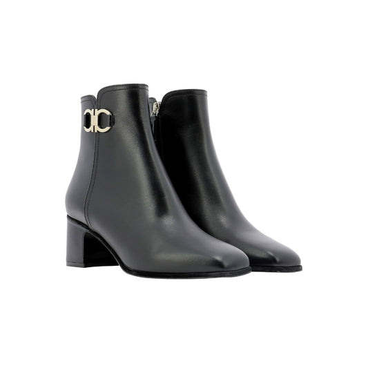 Cassaro Squared-Toe Ankle Boots