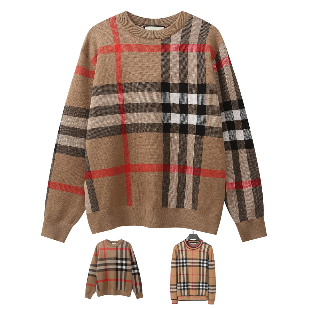 BVRB*Y Vintage Check Sweater