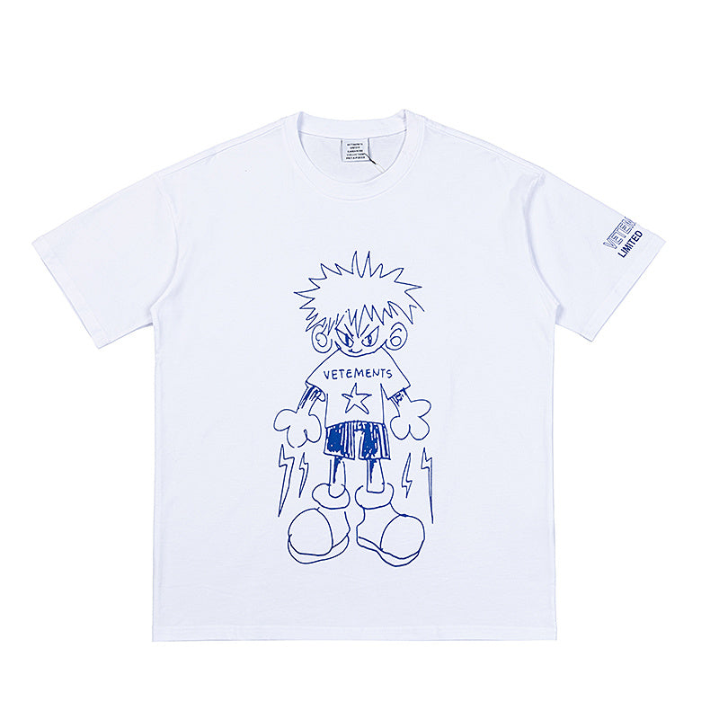 V3T3M3NTS Oversized T-shirt