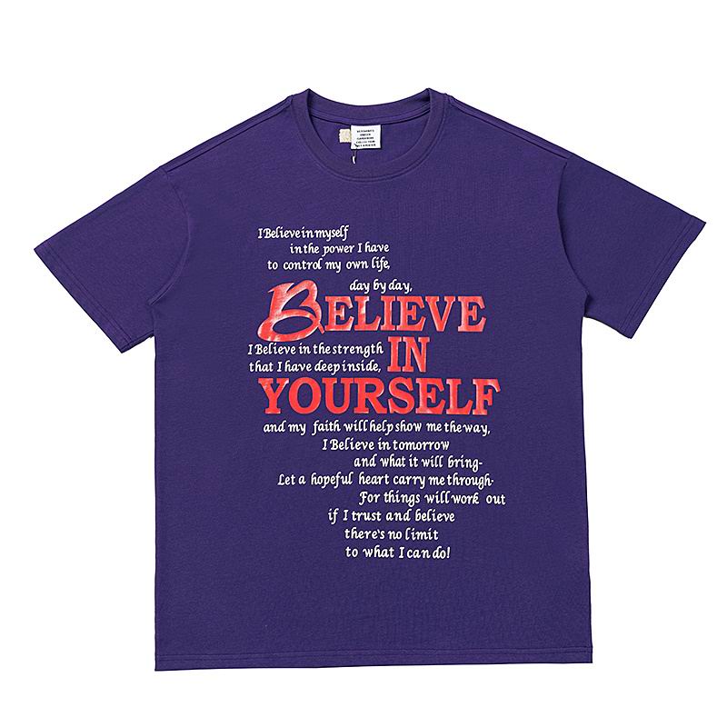 V3T3M3NTS Believe In Yourself Oversized T-shirt