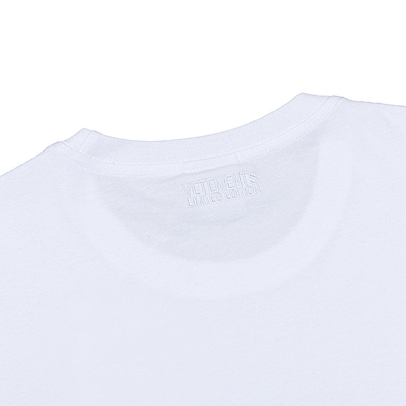 V3T3M3NTS Logo Oversized T-shirt