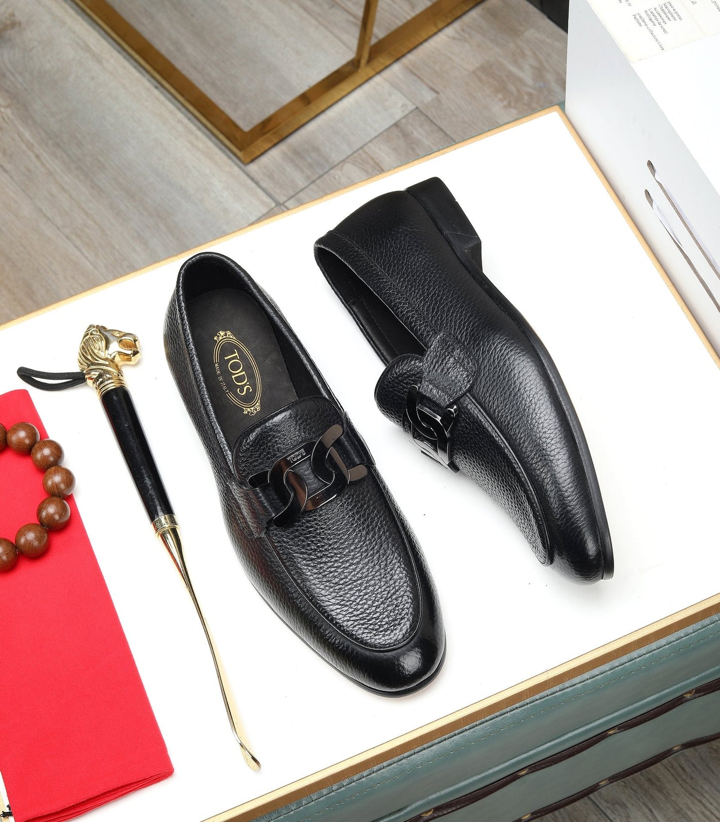 Grainy Finish Loafers (Men's)