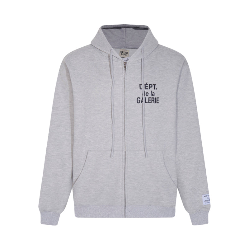 G*LL*RY D*PT Zip Up Hoodie