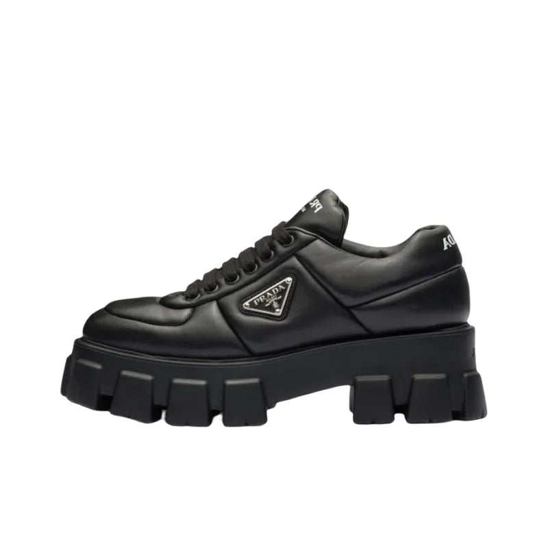 PRD Monolith Brushed Leather Lace up Shoes