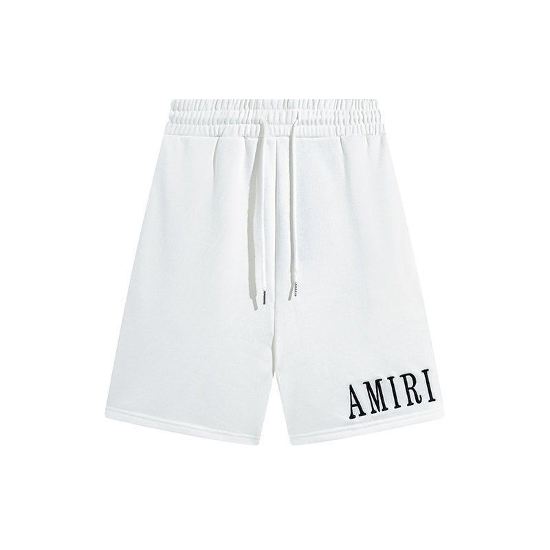 Embroidered Logo Shorts