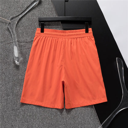 M*NCLR Embroidered Patched Logo Swim Shorts