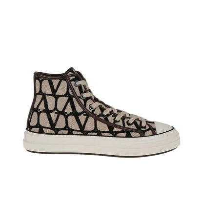 VL7N Toile Iconographe Print High Top Sneakers