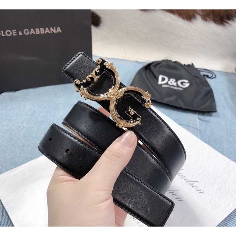 DG Crystals Logo Belt