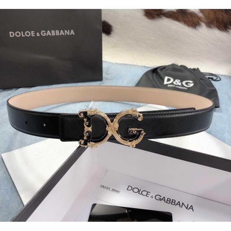 DG Crystals Logo Belt