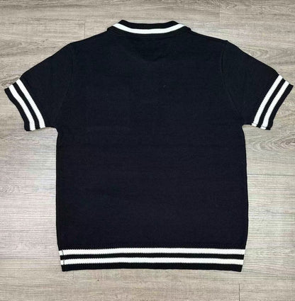 B*LMN Signature Knit Polo Shirt