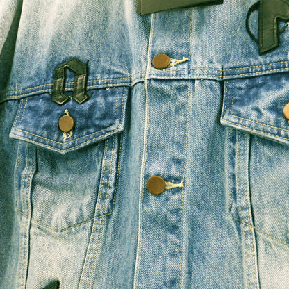 Logo Patch Denim Jacket