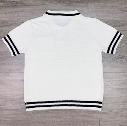 B*LMN Signature Knit Polo Shirt