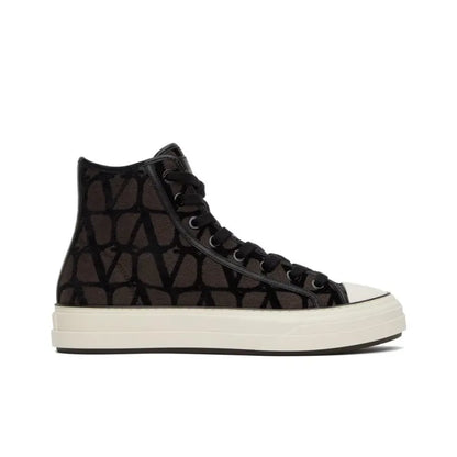 VL7N Toile Iconographe Print High Top Sneakers