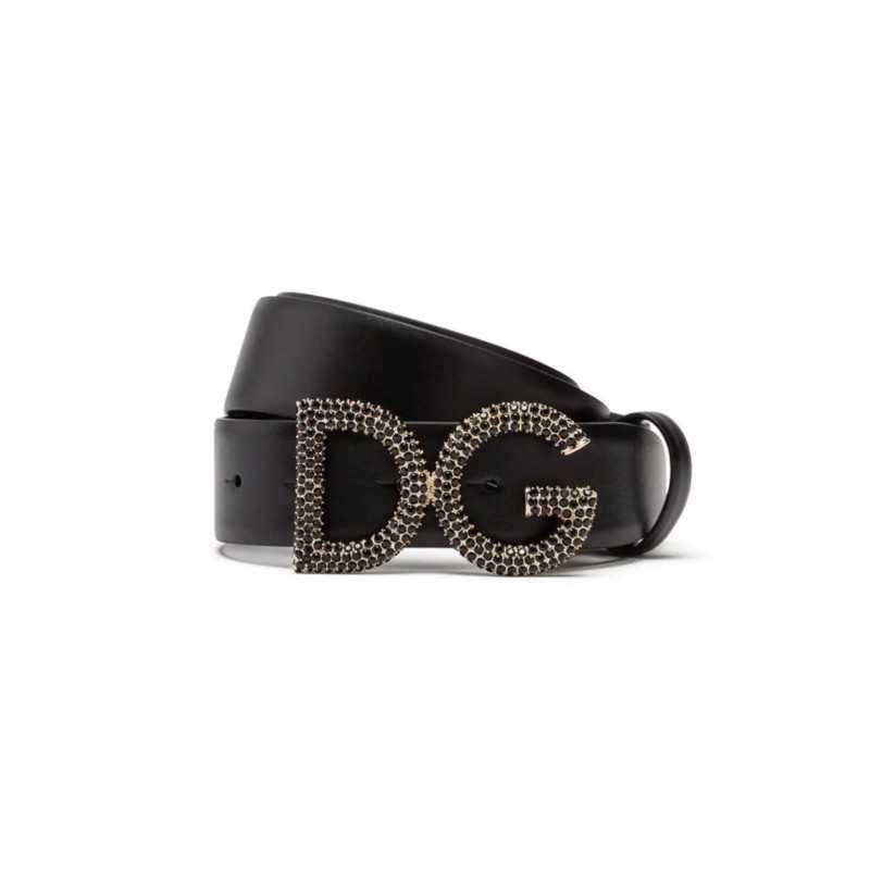 DG Crystals Logo Belt