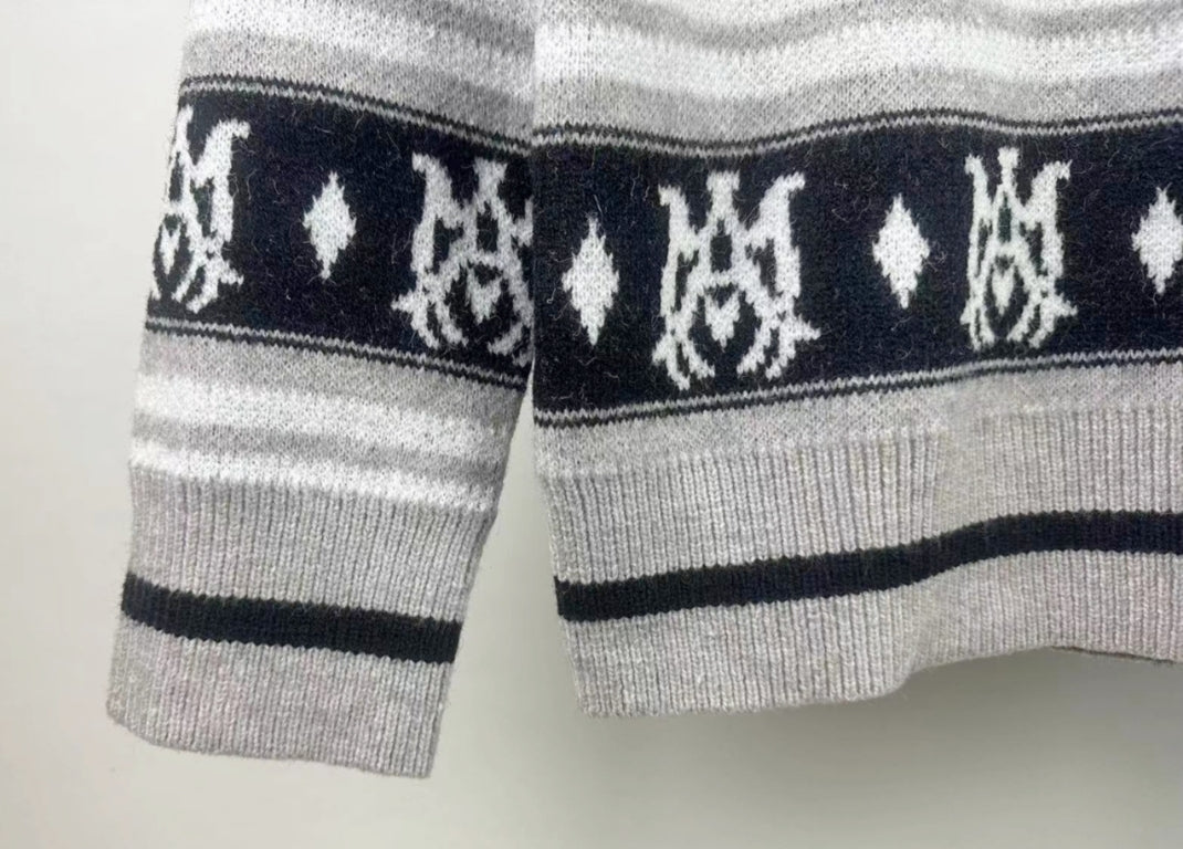 Skater Stripe Crew Sweater