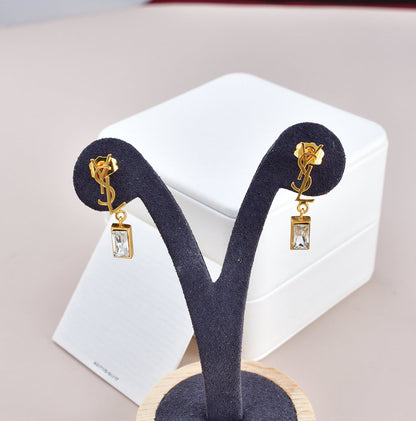 Cassandre Gold Tone Earrings