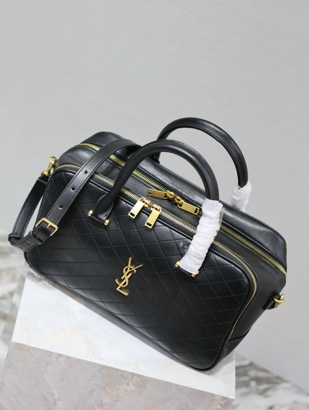 Lyia Quilted Duffle Bag